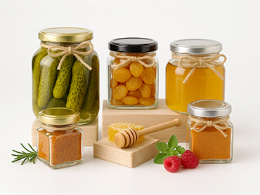 słoiki spożywcze z wieczkami