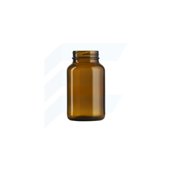 Słoik szklany brązowy Pharma 200 ml 45/R3