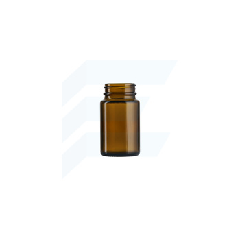 Słoik szklany brązowy Pharma 75 ml 38/R3