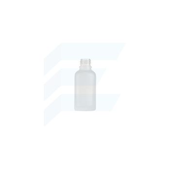 Butelka szklana 30 ml bezbarwna 18/415 matowa