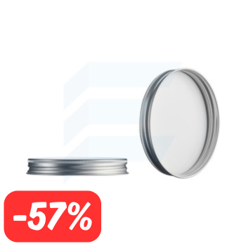 Nakrętka aluminiowa 89/R3 srebrna