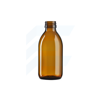 Butelka szklana brązowa 200 ml PP28 Syrup