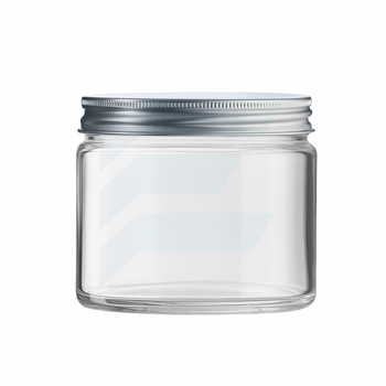 Słoik szklany bezbarwny 250 ml z nakrętką aluminiową