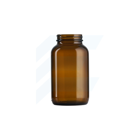 Słoik szklany brązowy Pharma 400 ml 45/R3
