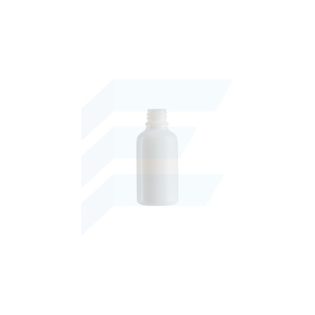 Butelka szklana 30 ml biała 18/415 połysk