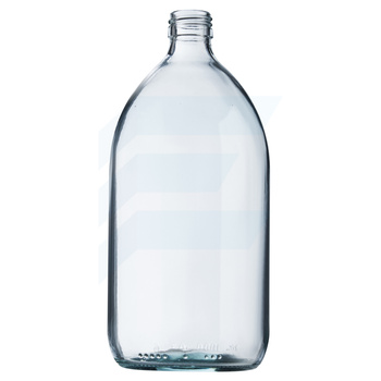 Butelka szklana 1000 ml bezbarwna PP28 Syrup