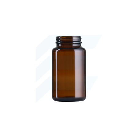Słoik szklany brązowy Pharma 300 ml 53/R3