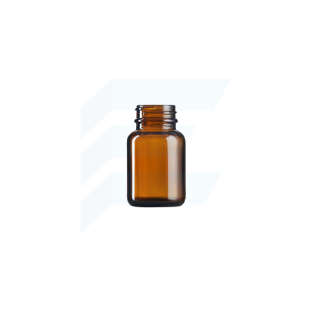 Słoik szklany brązowy Pharma 60 ml 33/R3