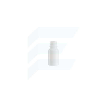 Butelka szklana 10 ml biała 18/415 połysk