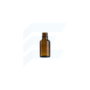 Butelka szklana 25 ml brązowa 18/415
