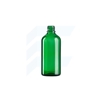 Butelka szklana 100 ml zielona 18/415