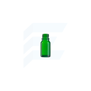 Butelka szklana 10 ml zielona 18/415