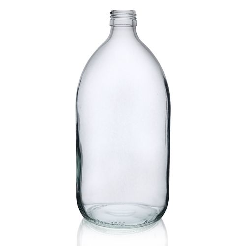 Butelka szklana 1000 ml bezbarwna PP28 Syrup