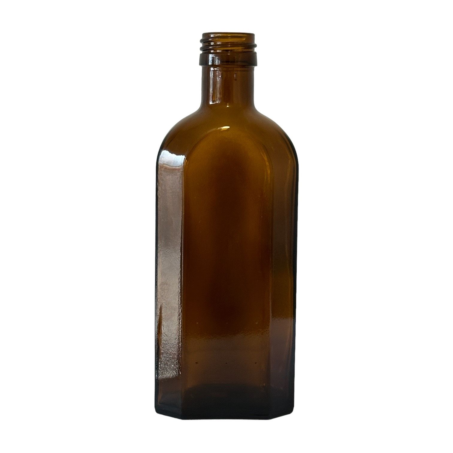 Butelka szklana 250 ml brązowa PP28 Meplat