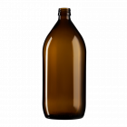 Butelka szklana 1000 ml brązowa PP28 Syrup
