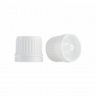 Nakrętka HDPE biała 18/415 z kroplomierzem krawędziowym